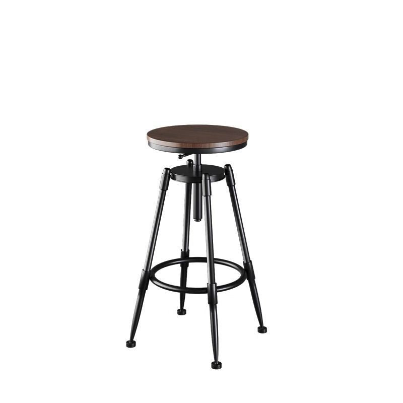 Iron bar chair table combination creative high stool one table two chairs restaurant casual back chair bar table no