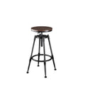 Iron bar chair table combination creative high stool one table two chairs restaurant casual back chair bar table no