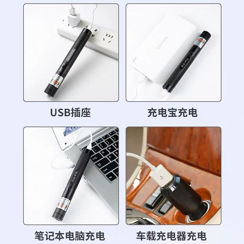 Laser pointer high power long-distance green light sand table sales laser conference pointer laser strong light flashlight driving school