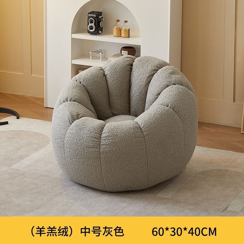 Lazy sofa detachable washable single and double can lie down and sleep lazy nest chair for home small apartment balcony casual bean bag