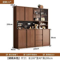 Used retro sideboard wall-mounted integrated home coffee machine kitchen living room wine cabinet pegboard storage rack cabinet