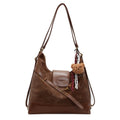 Vintage commute large capacity shoulder bag - women's niche design, new winter crossbody bag, versatile lightweight backpack