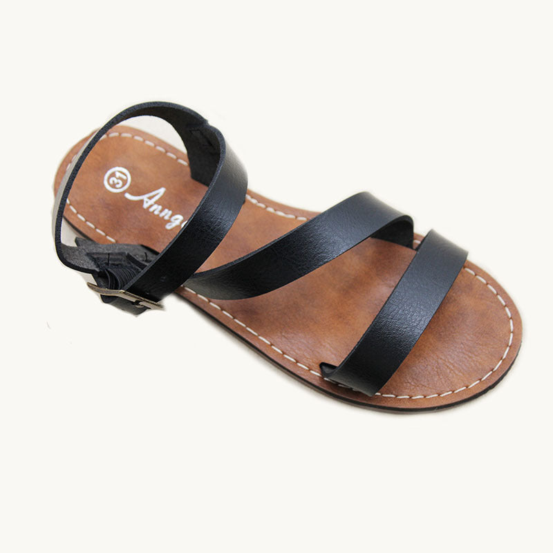 Cross-border new products spot wholesale children's shoes soft sole comfortable flat bottom non-slip cool slippers Children's shoes