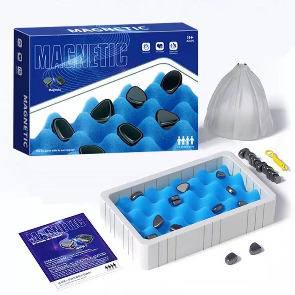 children's casual game magnetic effect chess interactive board game logical thinking magnet children's two-player chess toy