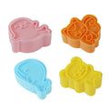 hot selling cute animal cookie cutter set - dolphin, bear, mini sandwich baking mold wholesale