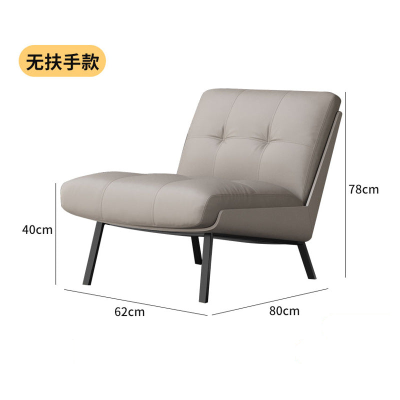 Single hotel lobby reception area table and four chairs set - casual sofa combination for cafes, offices, and meeting spaces