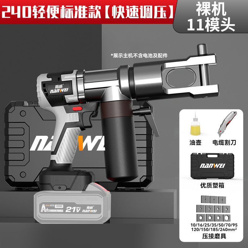 Wholesale lithium electric hydraulic crimping pliers, rechargeable crimping tool, electric wire crimping pliers, wire terminal copper lug crimping tool