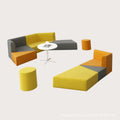 Office sofa irregular shape training institution patchwork sofa reception rest area business reception casual sofa sf-06