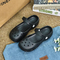 Summernew arrival ballet shoes clogs cut out nurse shoes women's sandals flat heel soft bottom breathable beach two-wear slippers
