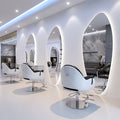 Hairdressing shop mirror table popular perm and dye hanging mirror hair salon special beauty mirror floor-standing hair cutting mirror hair salon special mirror