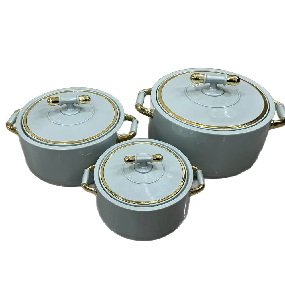 Export cross-border hot-selling new arrival insulated lunch box 1l-2l-3.5l food warmer contianer
