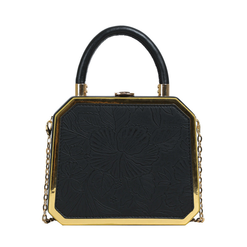 Niche style foreign style bag for women 2025new arrivalfashion texture satchel bag crossbody shoulder bag easiest for match box bag