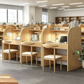 Self-study table, self-study room, study table, desk, partition table and chair, closed immersive bean table, postgraduate student computer table