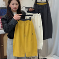【summer cotton】harem pants  summer lightweight stylish kids' loose fit scimitar straight leg casual trousers