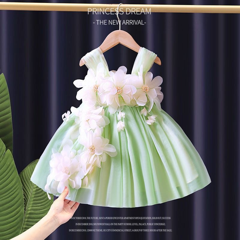 Girls' dresses summer  new arrivals: children's princess dresses, stylish summer dresses for baby girls - wholesale supply