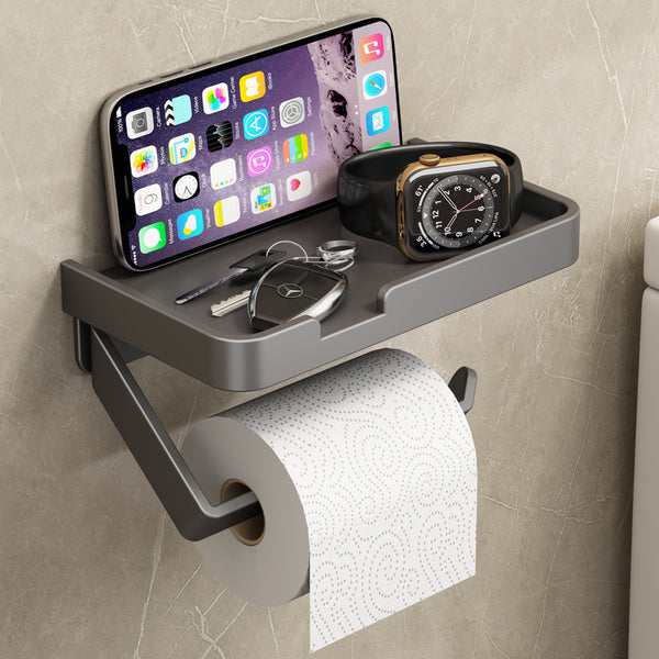 Toilet toilet paper box Toilet tissue box Shelf paper roll paper tube placement box Toilet storage No punching