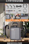 Portable electric sprayer - rechargeable disinfectant sprayer with long battery life, high pressure, and long-range spray capability