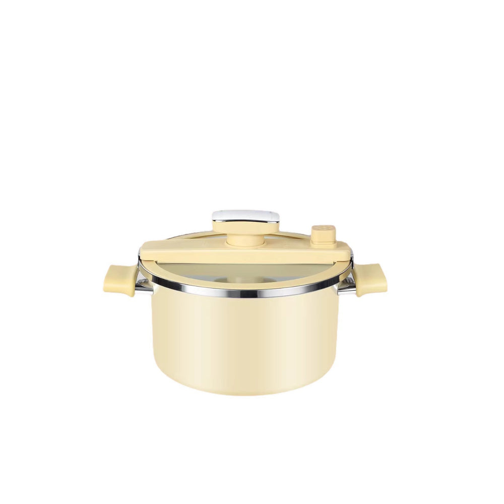 Three-person blacksmith micro-pressure soup pot for homelarge capacity stewing and soup pressure cooker cup soup pot new arrival enamel pot for cooking soup