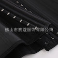 Amazon cross-border new arrival 25 steel frame latex body shaping garment sports corset waist tightening latex rubber corset