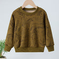 Boys' sweatshirt - spring/autumn collection : stylish and trendy korean design for mid-to-large children. cool and fashionable autumn apparel