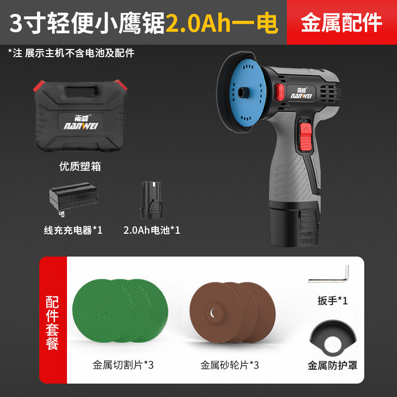 Wholesale custom mini angle grinder for home use 3inch - multi-function small cordless cutting machine, grinder, and polisher