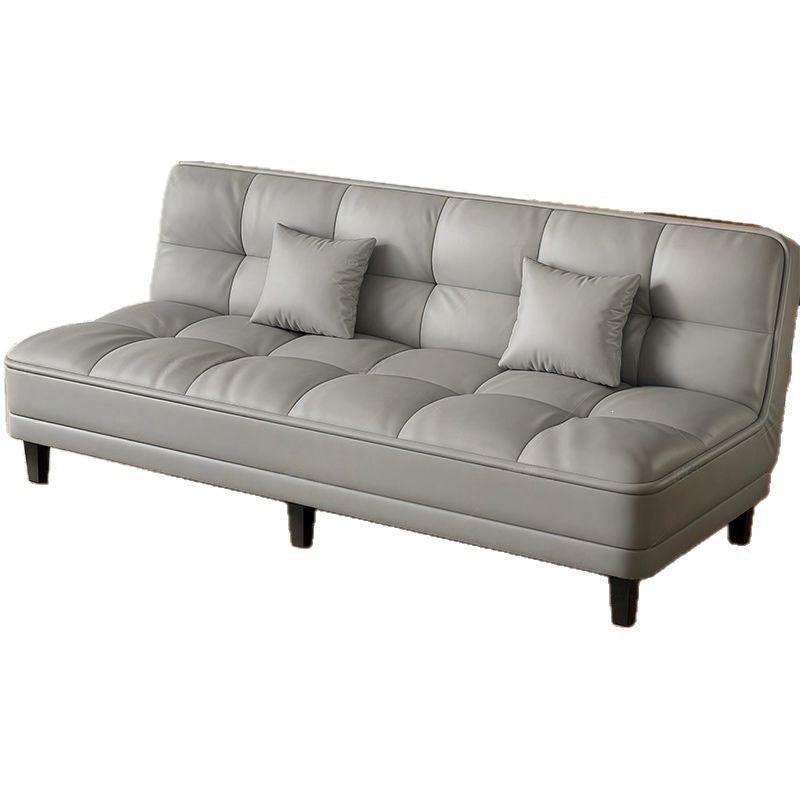 Sofa small apartment folding sofa bed rental house simple minimalist folding sofa double light luxury office fabric
