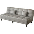 Sofa small apartment folding sofa bed rental house simple minimalist folding sofa double light luxury office fabric