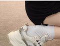 Retro student lightweight heightenedthick sole sneakers for women 2026 summer new arrival hong kong style showing small casual dad shoes