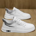 Men's winter 2025 new collection: breathable, versatile leather shoes for men - athletic, casual, slip-on, premium white sneakers