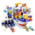 2025 new giant ship container alloy car set - kids' toy, birthday gift for boys, ages 3-6