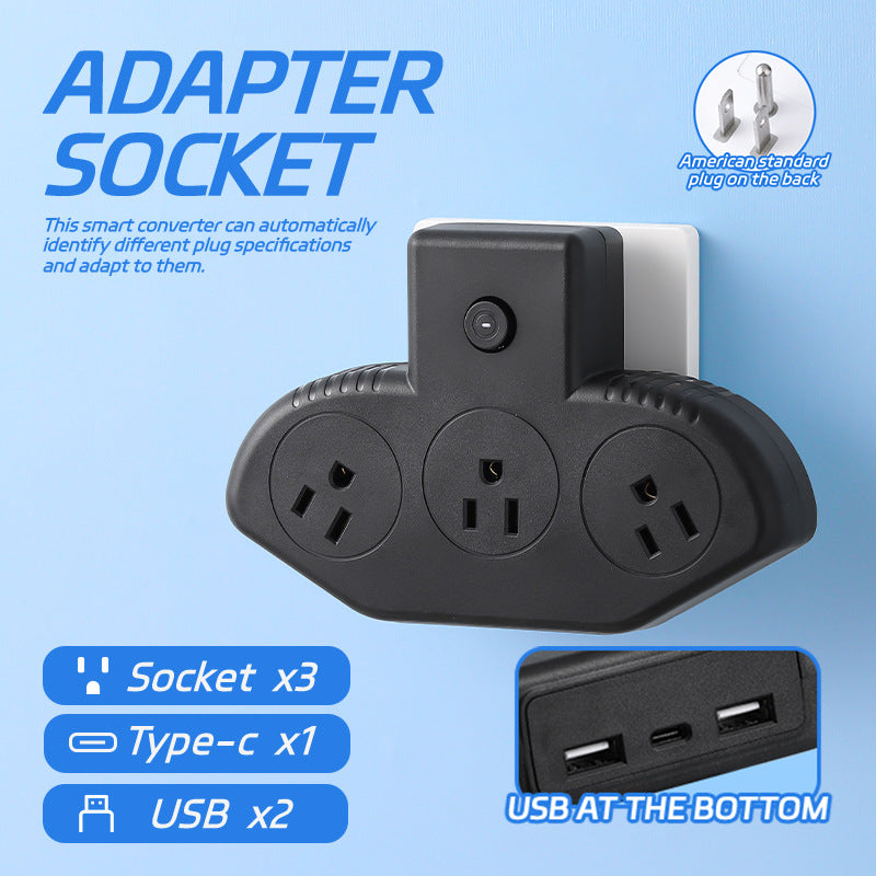 110v power strip, us standard, with overload protection, socket strip, power strip converter, usb fast charging, us plug