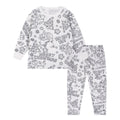 Flame-retardant fabric european and american cross-border children's pajamas diy graffiti foreign trade children's clothing wholesale