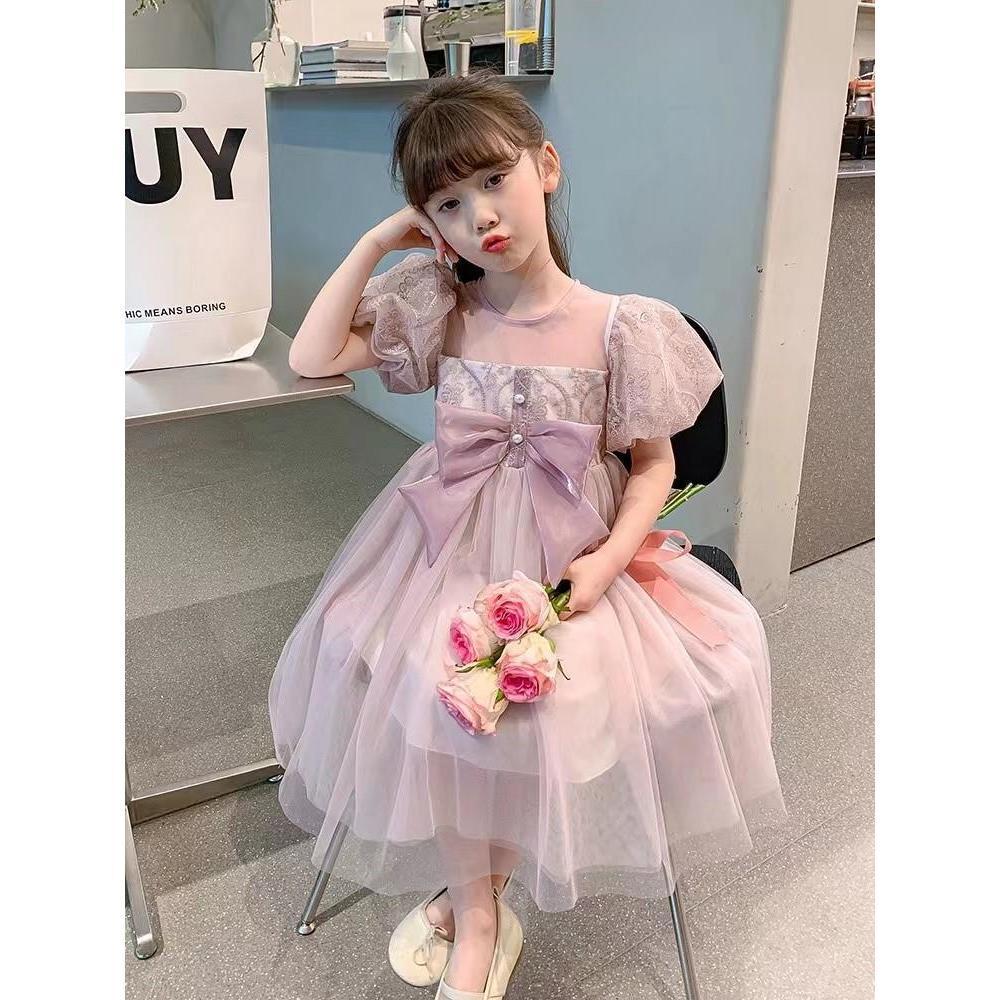 Girls' dress - new  korean style, trendy kids' skirt, summer little girl princess dress, sweet style