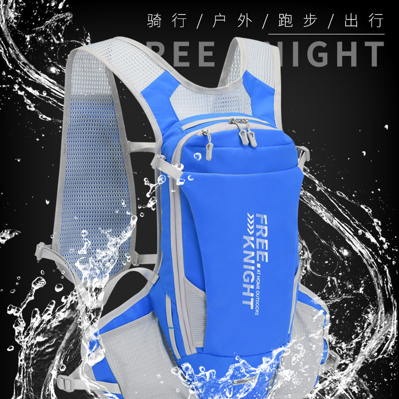 Patented new 12L hiking off-road water bag, mountain bike riding bag, off-road running backpack