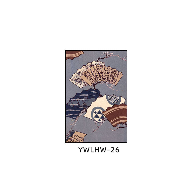 Japanese decorative painting Japanese restaurant traditional zen log wind pattern hanging painting sushi yakiniku shop box mural