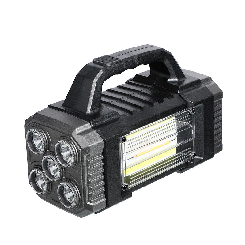 Cross-border solar lantern multi-functional three-light source work light outdoor remote emergency lighting solar flashlight