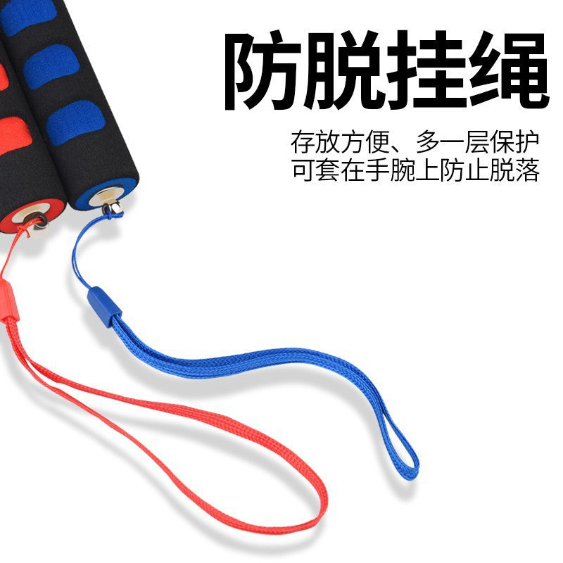 Empty drum hammer inspection tool thickened thickened telescopic professional acceptance suit knocking tile empty drum detection hammer inspection rod