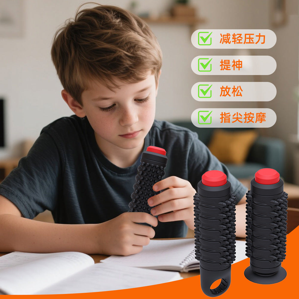 Cross-border Suction Cup Decompression Toys Sensory Fidget Toys Silicone Fingertips Sensory Decompression Grip Toys