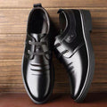 New arrival business formal leather shoes men's casual wedding groom british heightening summer breathable youth pointed toe men's shoes
