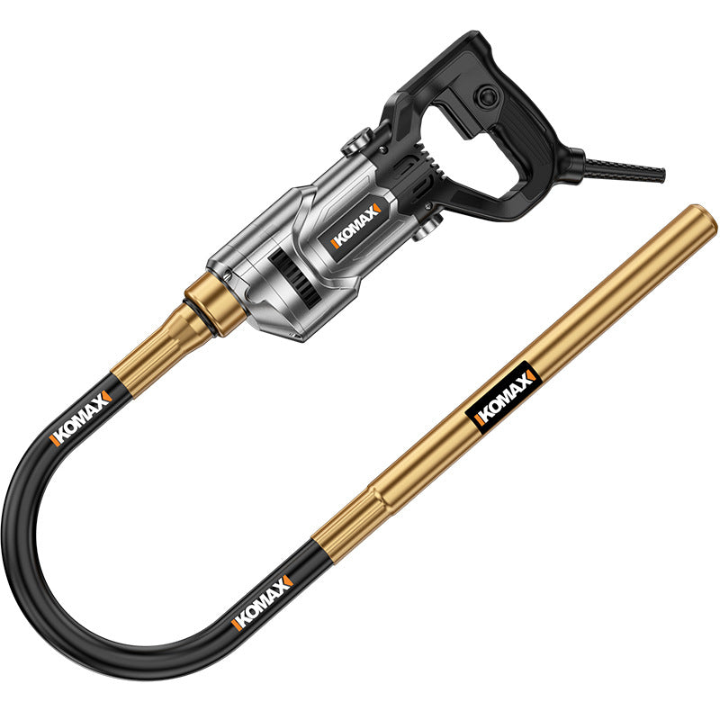 220v portable industrial-grade concrete vibrator for construction sites - small vibrating rod for building projects