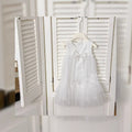 new girls' formal dress princess gown baby girl runway tulle summer kids chic dress