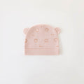 Smiley baby hat (pink)