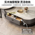 Coffee table accessible luxury oval living room modern for homecasual type rock slab popular glass tea table small apartment accessible luxury