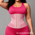 【500 pieces custom】european and american latex sports fitness compression belt tummy control waist trainer slimming shaping corset