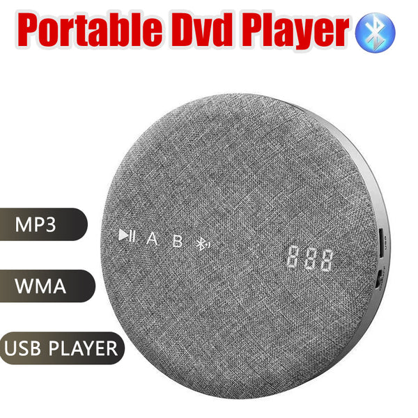 Cross-border e-commerce portable fabric Bluetooth DVD/CD player Walkman player