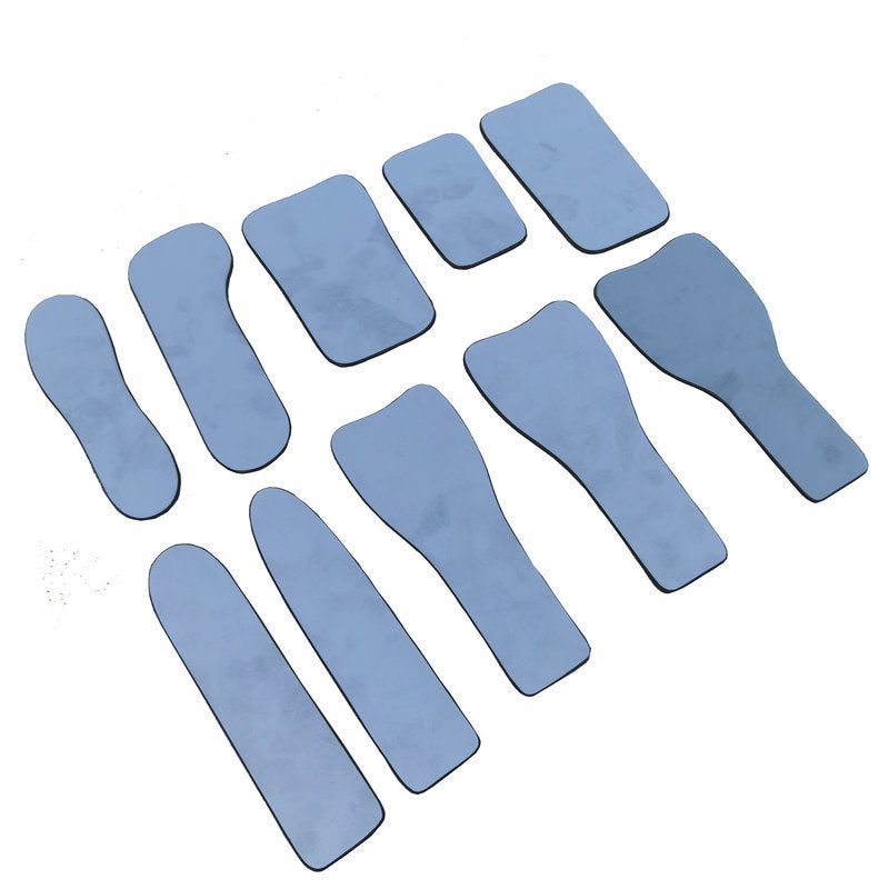 Glass dental reflector, double-sided single-sided background, jaw buccal lingual photographic plate, restoration of camera tools, oral cavity