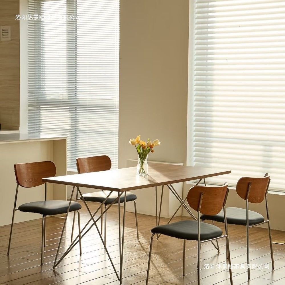 Scandinavian solid wood desktop for homecasual desk bedroom desk large board table modern long study table computer table
