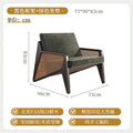 Black + green cushion