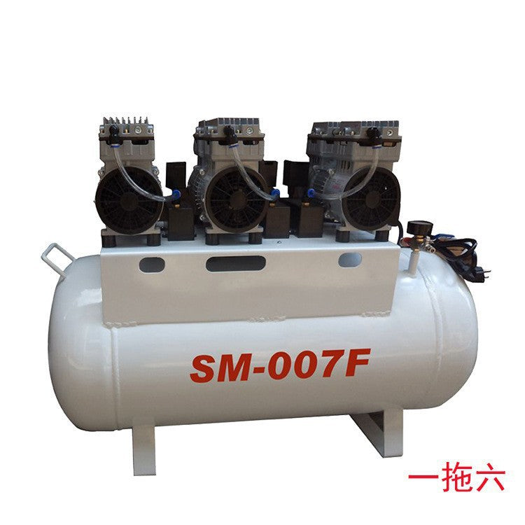Dental negative pressure suction machine, oil-free air compressor, oral dental chair suction system, one-to-eight sewage treatment device