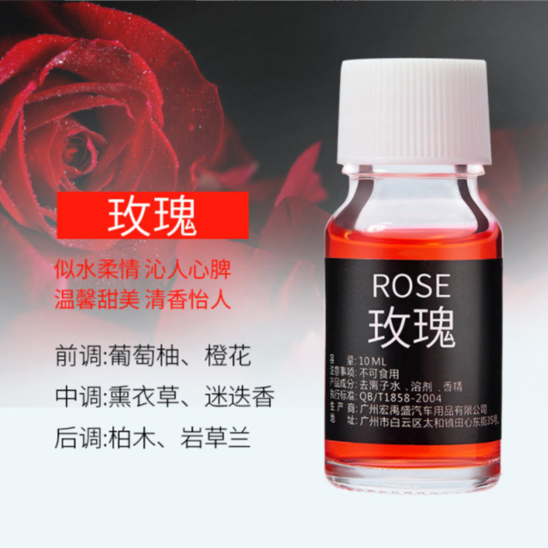 Car air freshener refill, 10ml car fragrance refill, long-lasting light scent, odor eliminator, perfume seat ornament, fragrance diffuser